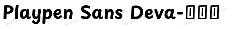 Playpen Sans Deva字体转换 Playpen Sans Deva字体转换
